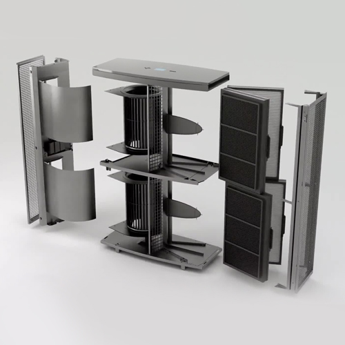 نقد و بررسی تخصصی تصفیه هوا بلوایر Blueair مدل پرو