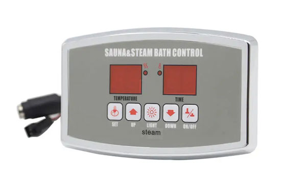 راهنمای کنترلر دیواری هیتر برقی سونا بخار هایپرپول مدل ST-135M