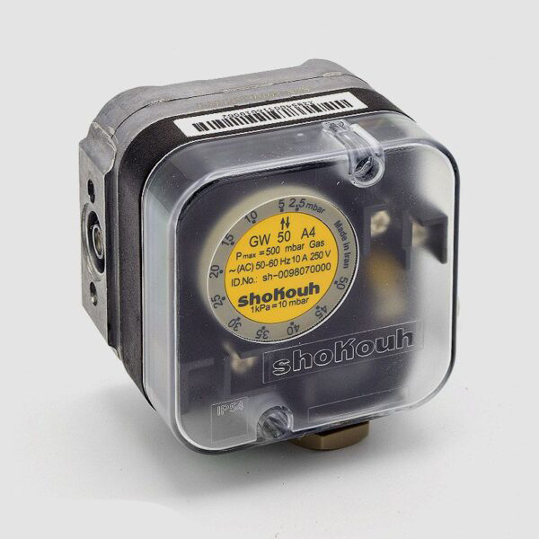 پرشر سوئیچ گاز شکوه GW-50-A4