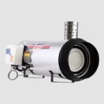 جت هیتر دوگانه سوز دودکش دار نیرو تهویه البرز QED110