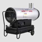 جت هیتر گازوئیلی دودکشدار باکدار نیرو تهویه البرز QELB110 - Image 2