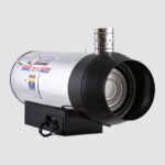 جت هیتر دوموتوره گازی دودکش دار نیرو تهویه البرز مدل 2EG120