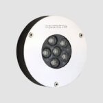 چراغ استخری LED توکار استیل آکوامارین 18 وات
