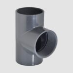 سه راه ناف دنده UPVC پیمتاش 25x3/4