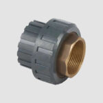مهره ماسوره یک سر برنجی UPVC پیمتاش 20