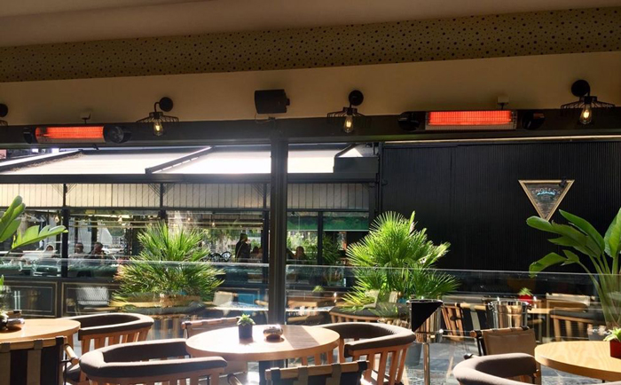 نمونه های نصب هیتر برقی تابشی ویتو Veito مدل Blade S