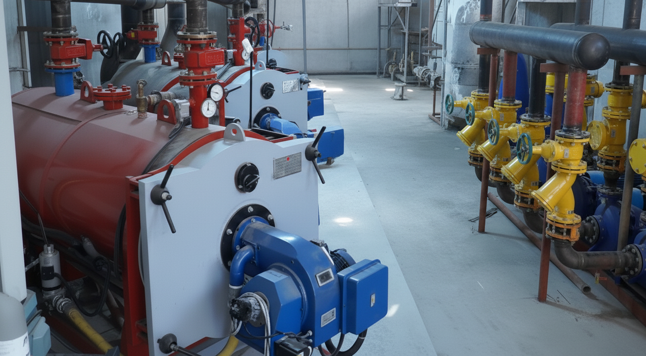 موتورخانه و دیگ