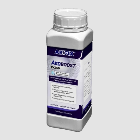 محلول شوک دهنده آب استخر آکوبوست 1 کیلویی