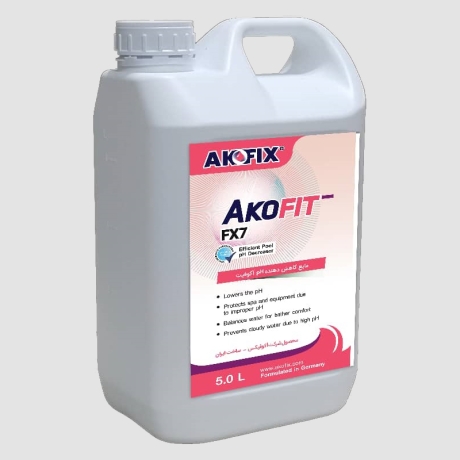 مایع کاهش دهنده PH آب استخر آکوفیت منفی 5 لیتری