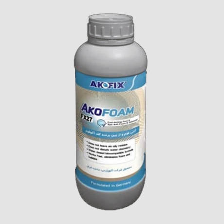 مایع از بین برنده کف استخر آکوفوم 1 لیتری