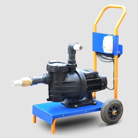 جاروی استخری با پمپ 2 اسب استخری چینی