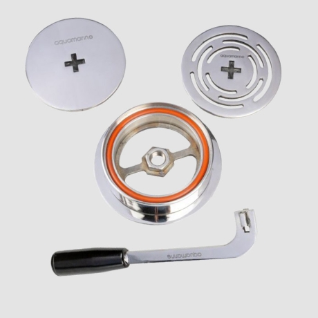 کفشور آپشنال استیل استخر آکوامارین مدل Open closed