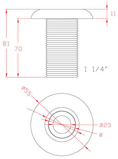 ابعاد و اندازه سرجت تمام استیل آکوامارین مدل WSS41eco
