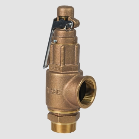 شیر اطمینان هایسک برنجی اهرم دار